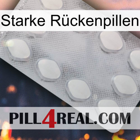 Starke Rückenpillen 16